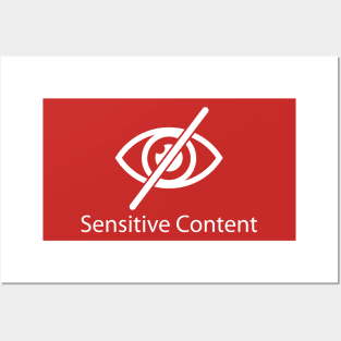 Sensitive Content Posters and Art